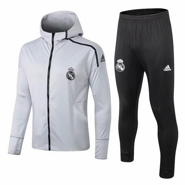 Chandal Real Madrid 2018-19 Gris Negro